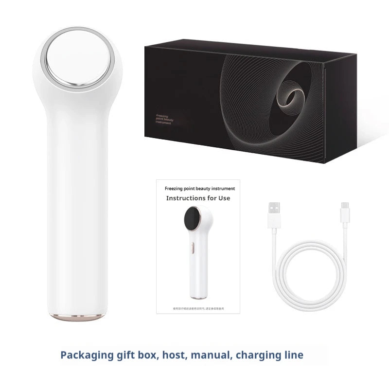 New Facial Deep Cleaning Cold and Hot Skin Introduction Ice Compress Hammer Beauty Instrument